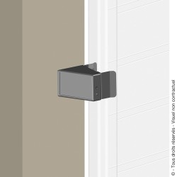 Boîtier en Aluminium avec U inox Portac