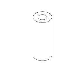 Tube amortisseur pour sabot...