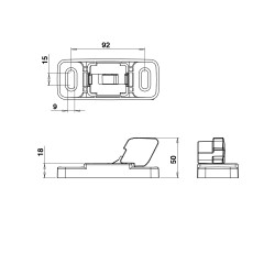 Basculeur 2 points composite Portac